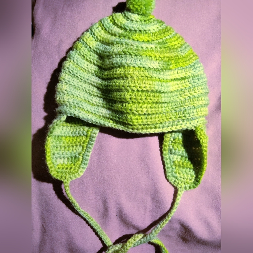 Custom Infant Knit Winter Hat